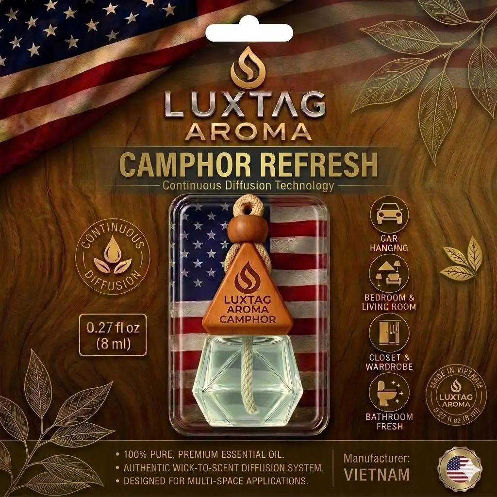 Dầu Luxtag Aroma Hương Nhu Nguyên Chất – Tự Động Lan Tỏa, Tiêu Chuẩn Xuất Khẩu Mỹ